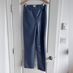 Aritzia Wilfred Melina vegan leather pant SIZE 8